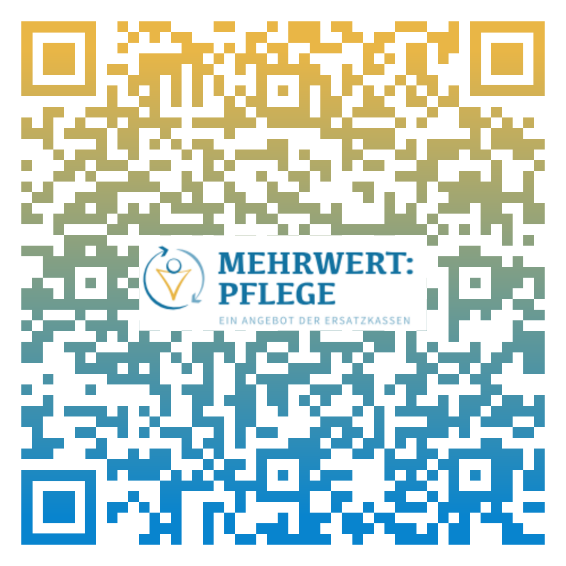 QR Code für die Anmeldung
